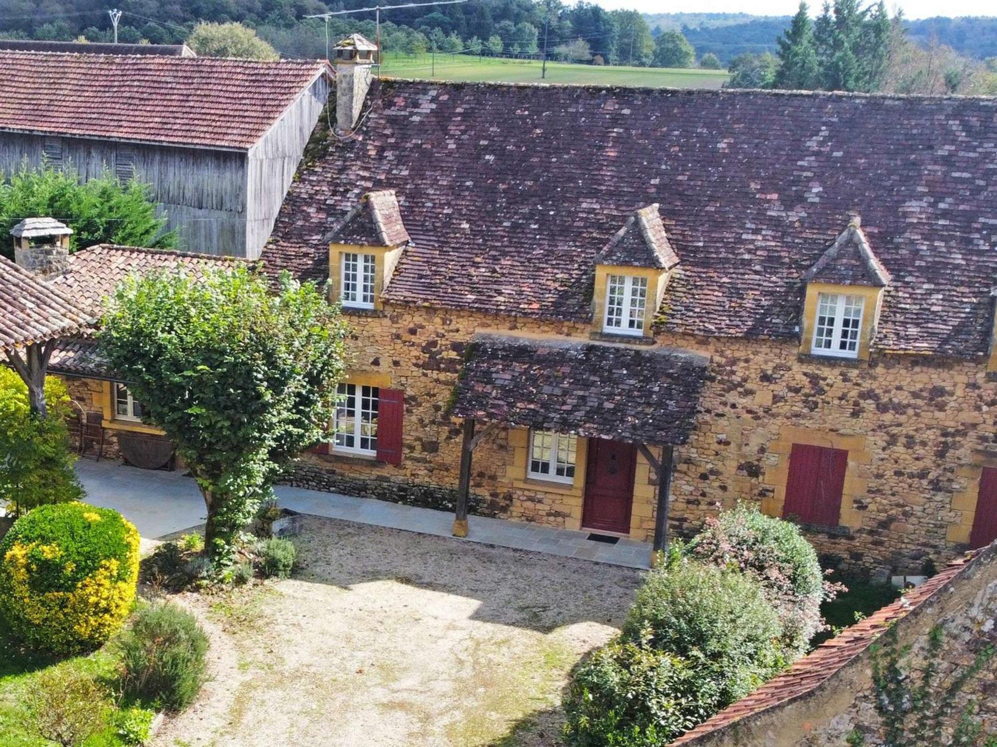 Charmante Maison En Pierre Avec Piscine Privee, 8 Personnes, Proche Des Bastides - Fr-1-824-19 Le Buisson-de-Cadouin Екстер'єр фото