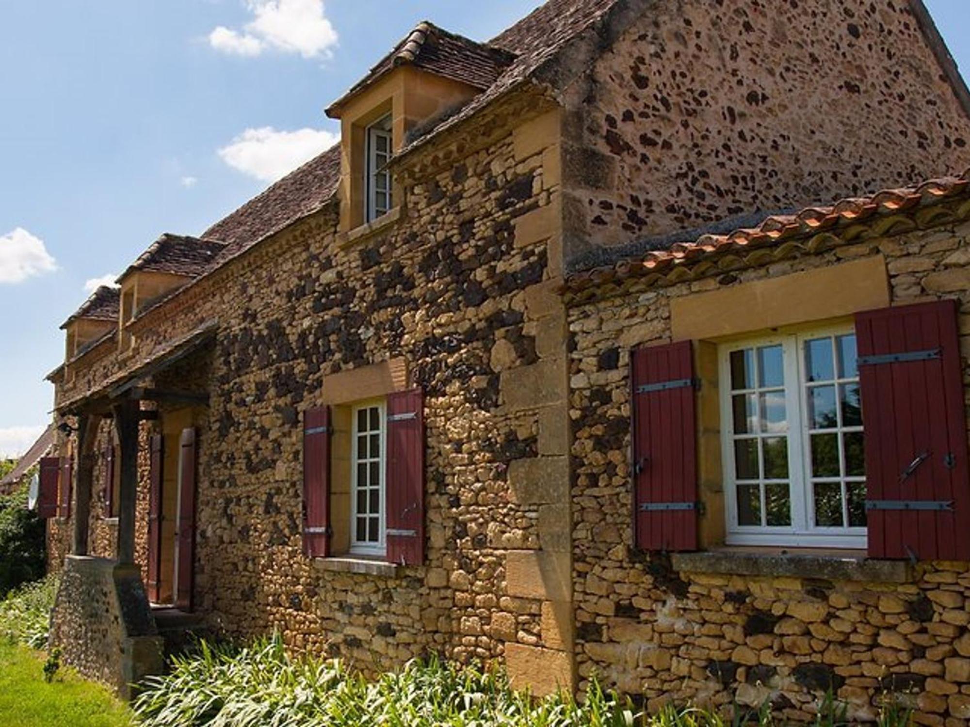 Charmante Maison En Pierre Avec Piscine Privee, 8 Personnes, Proche Des Bastides - Fr-1-824-19 Le Buisson-de-Cadouin Екстер'єр фото
